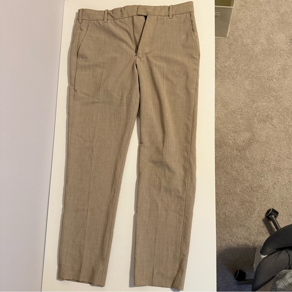 Abercrombie & Fitch Men's Linen Blend Dress Pants